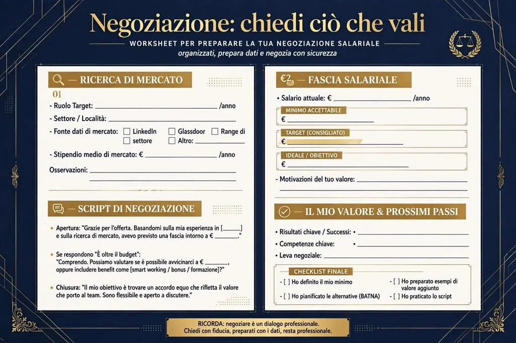 CRESCITA PROFESSIONALE - PERCORSO + 5 BONUS INCLUSI