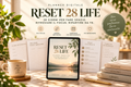 RESET 28 LIFE | Planner Digitale di 28 Giorni per Organizzazione, Abitudini e Benessere