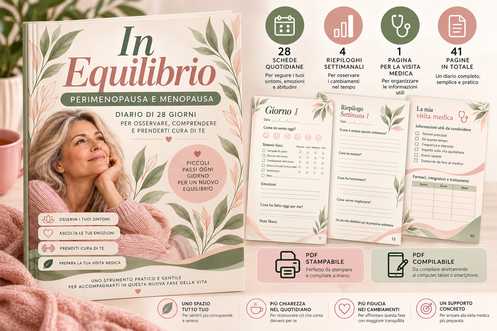 In Equilibrio – Diario di Perimenopausa e Menopausa | 28 Giorni