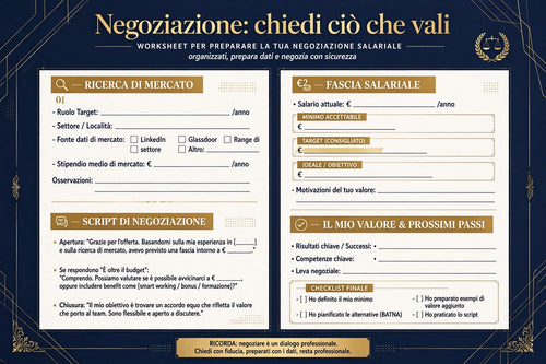 CRESCITA PROFESSIONALE - PERCORSO + 5 BONUS INCLUSI