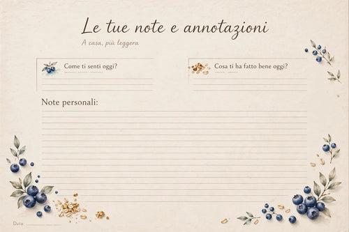 A casa, più leggera. - Percorso 28 giorni
